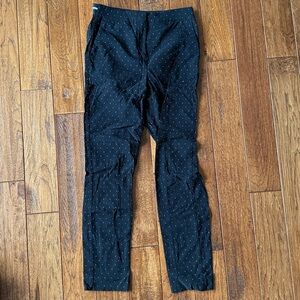 Zara Black Speckled Dress Pants